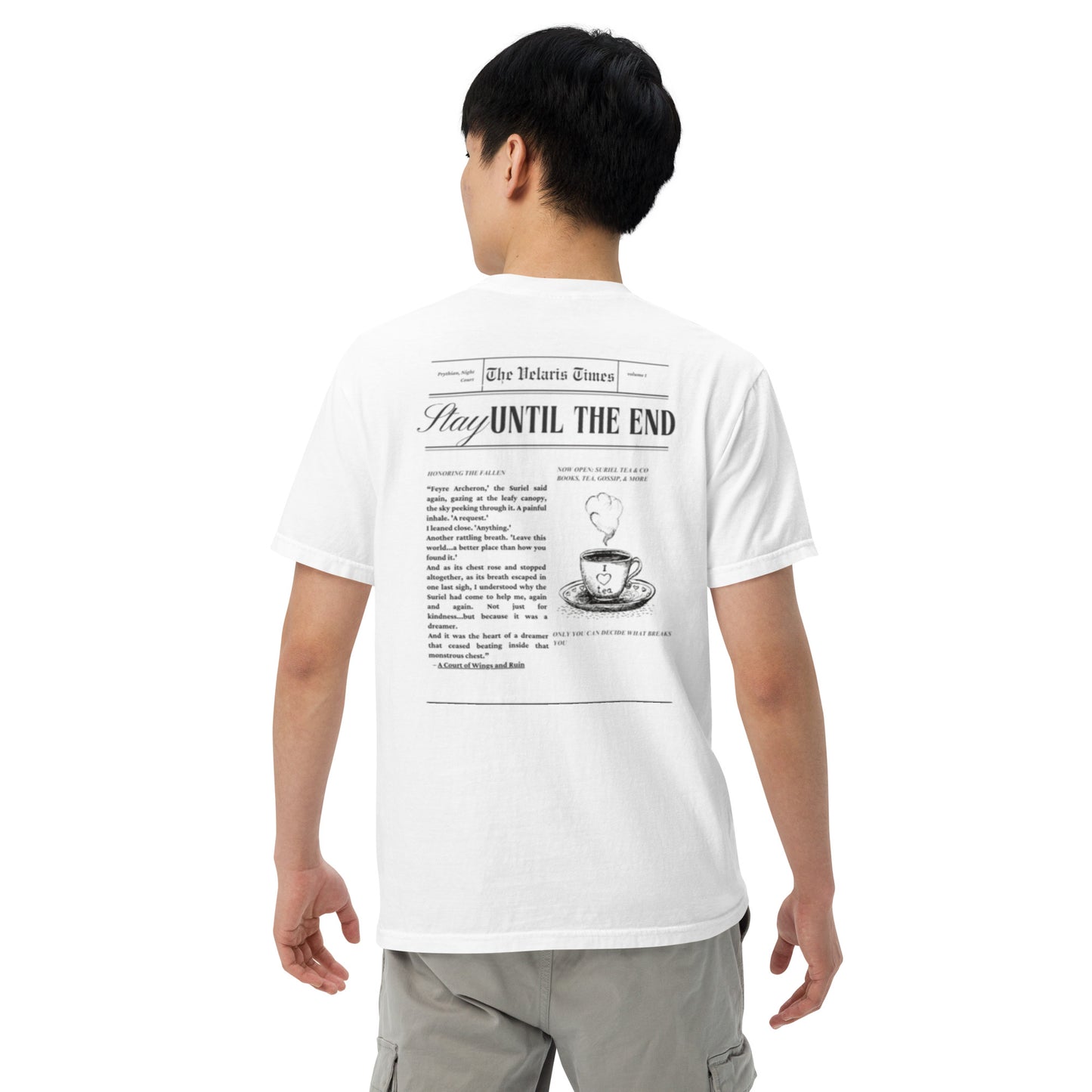 Volume 1 The Suriel -Unisex garment-dyed heavyweight t-shirt