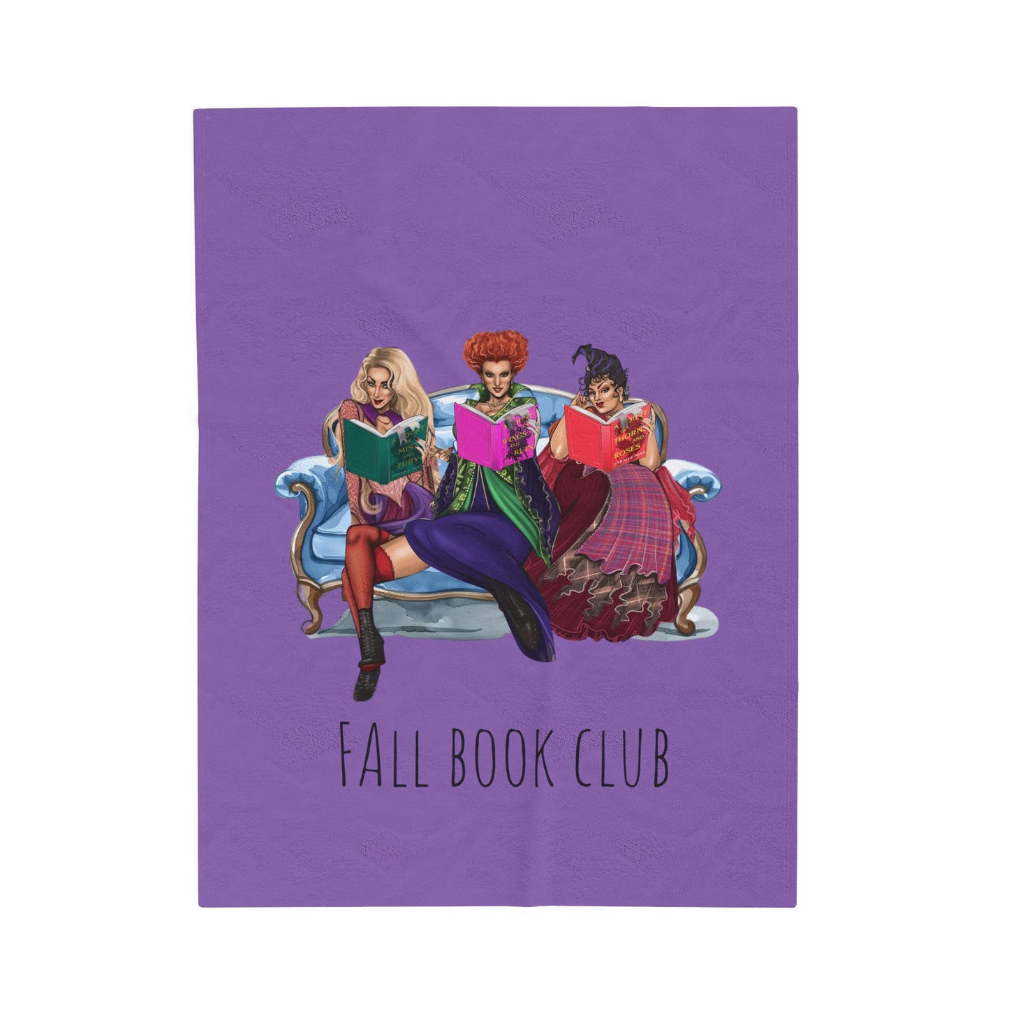 Fall Book Club Blanket