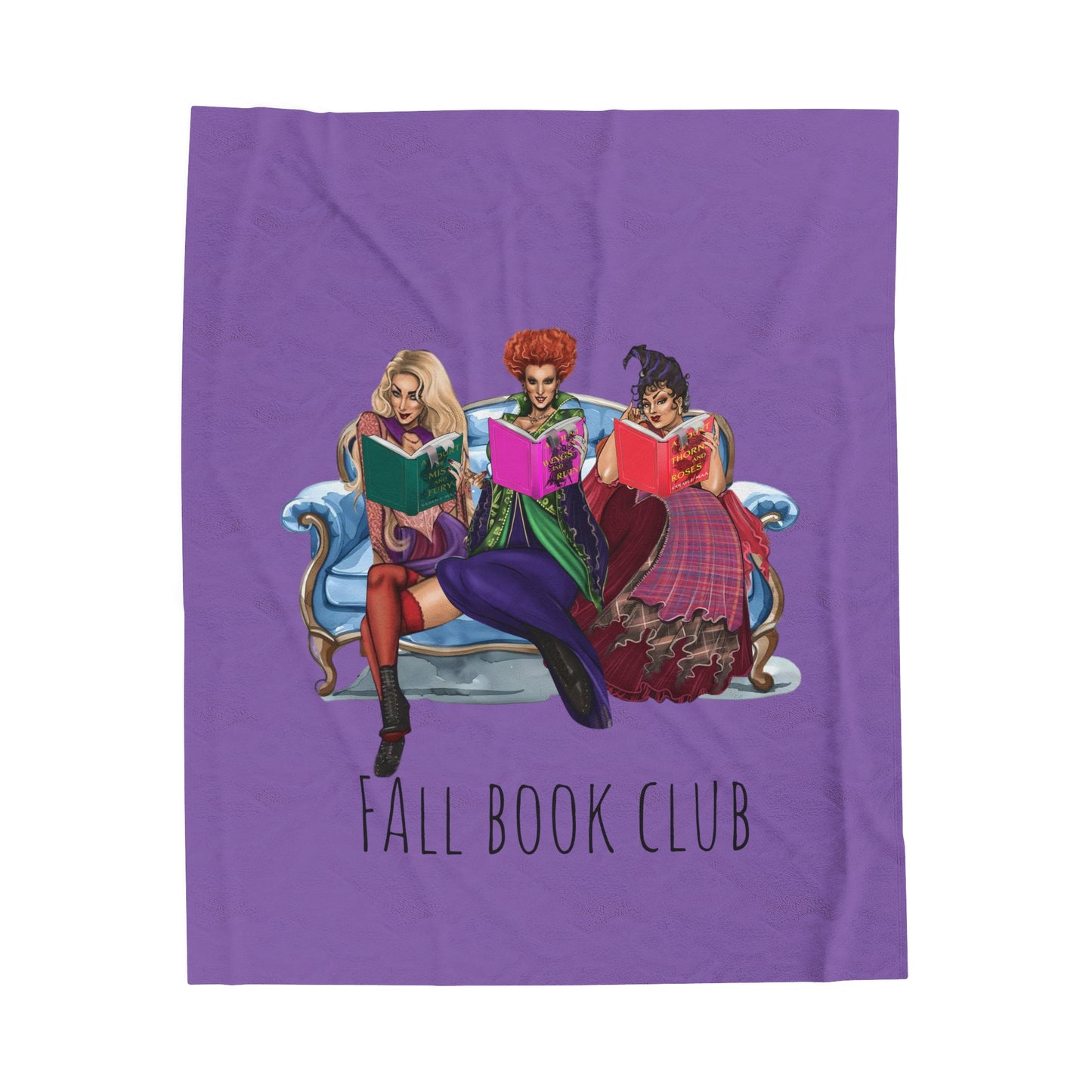 Fall Book Club Blanket