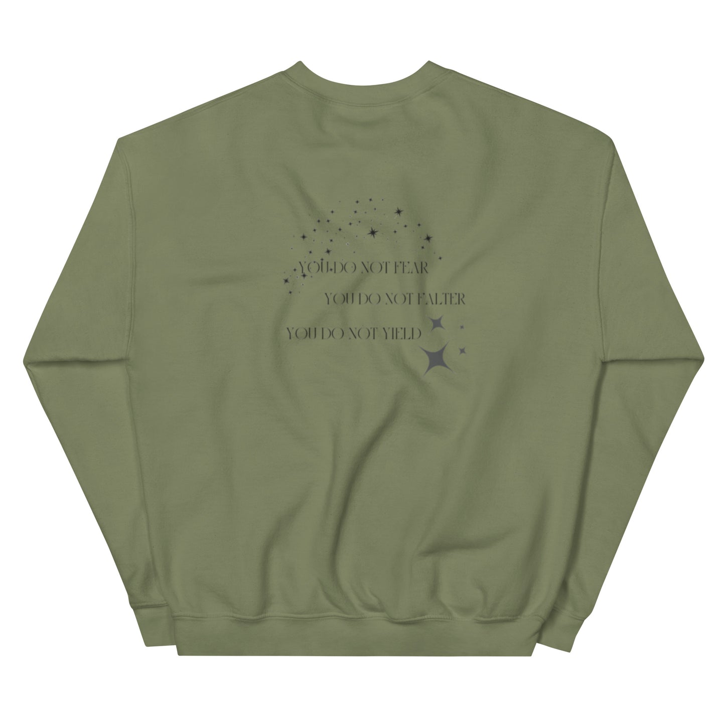 YOU DO NOT YIELD- SELF LOVE UNISEX SWEATER