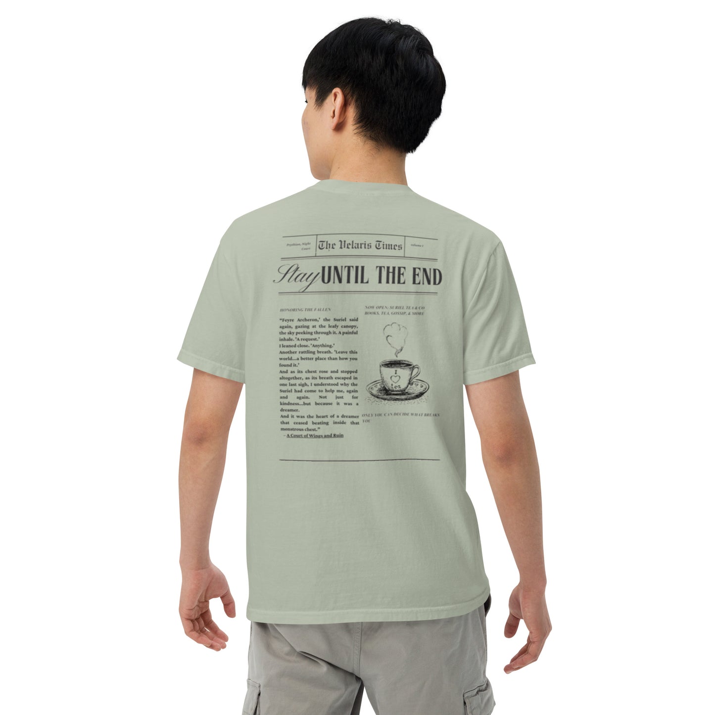 Volume 1 The Suriel -Unisex garment-dyed heavyweight t-shirt