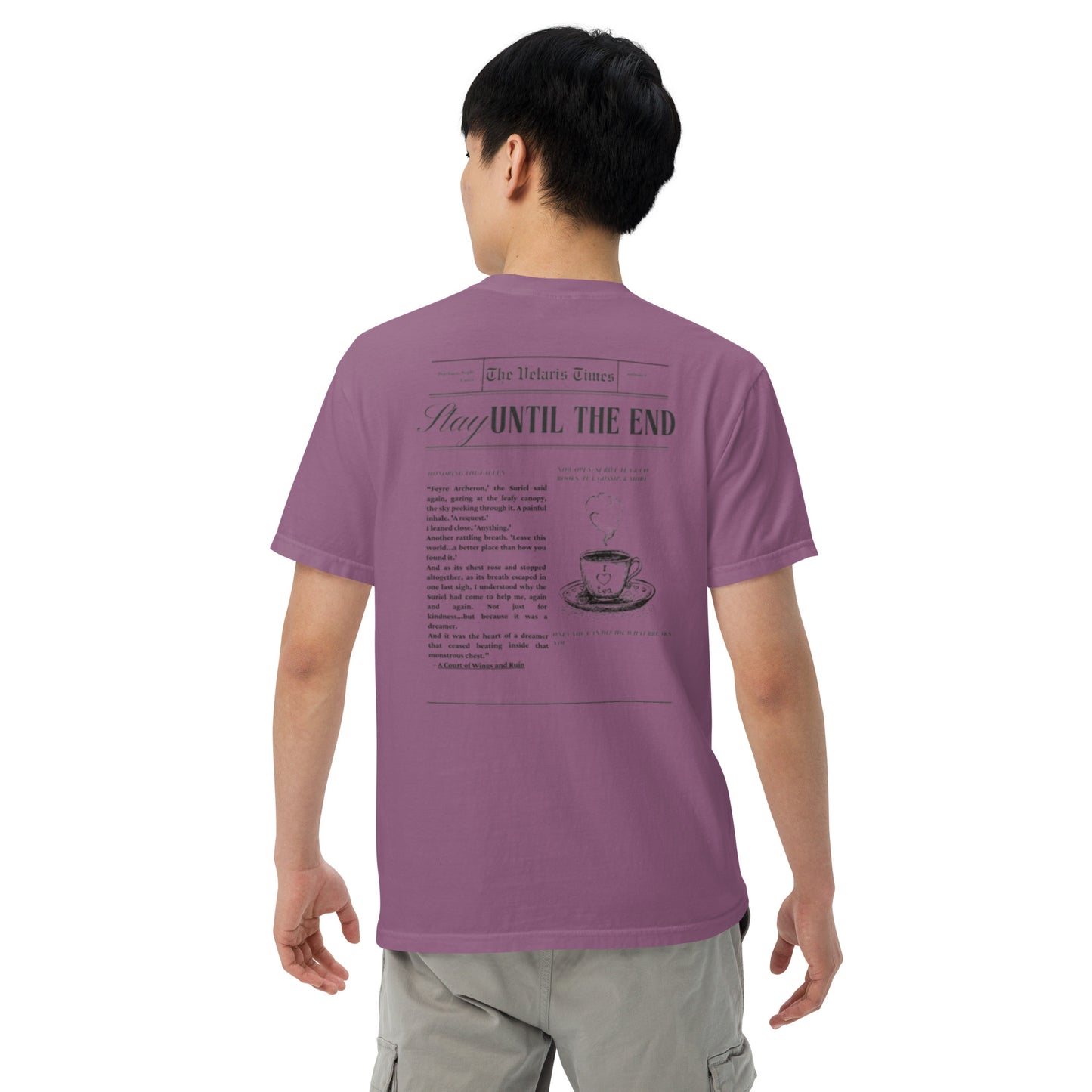 Volume 1 The Suriel -Unisex garment-dyed heavyweight t-shirt