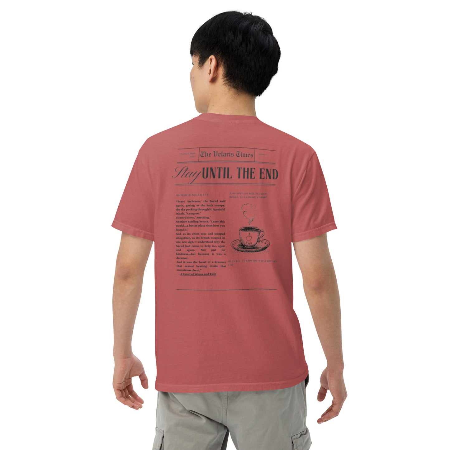 Volume 1 The Suriel -Unisex garment-dyed heavyweight t-shirt