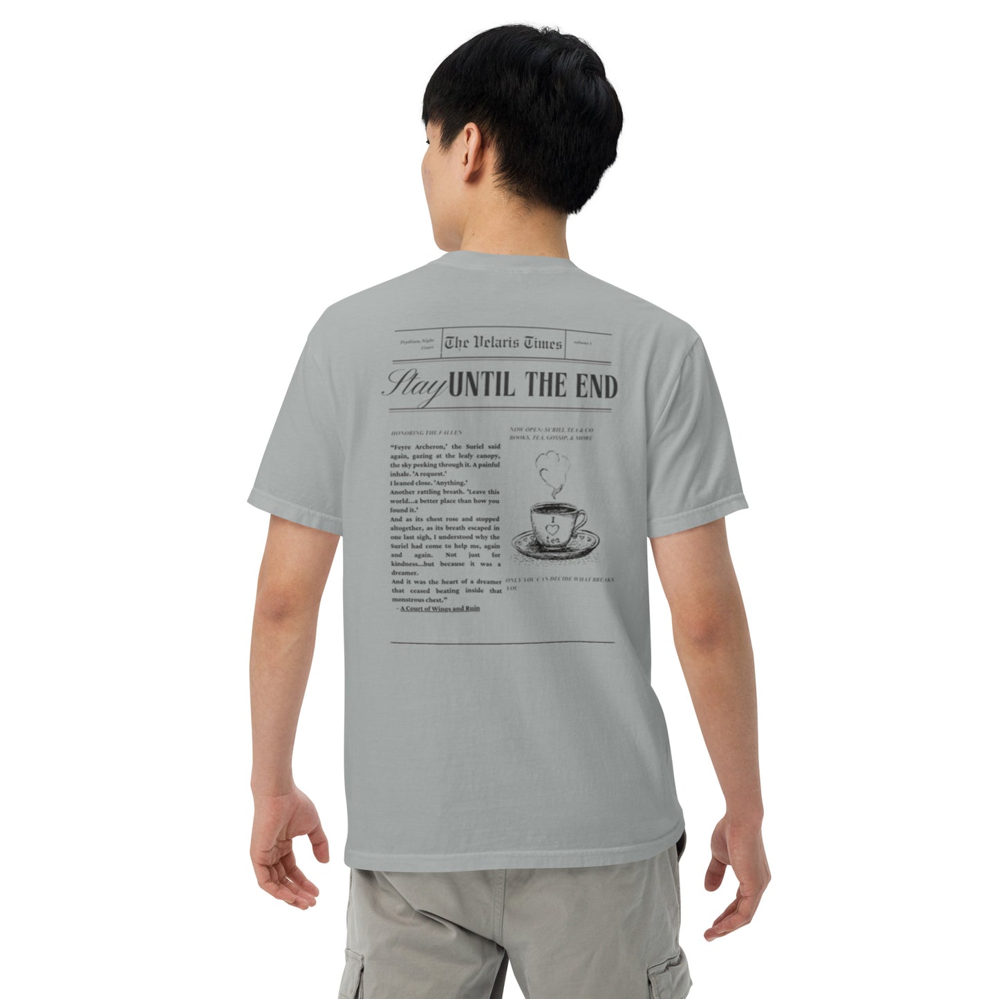 Volume 1 The Suriel -Unisex garment-dyed heavyweight t-shirt