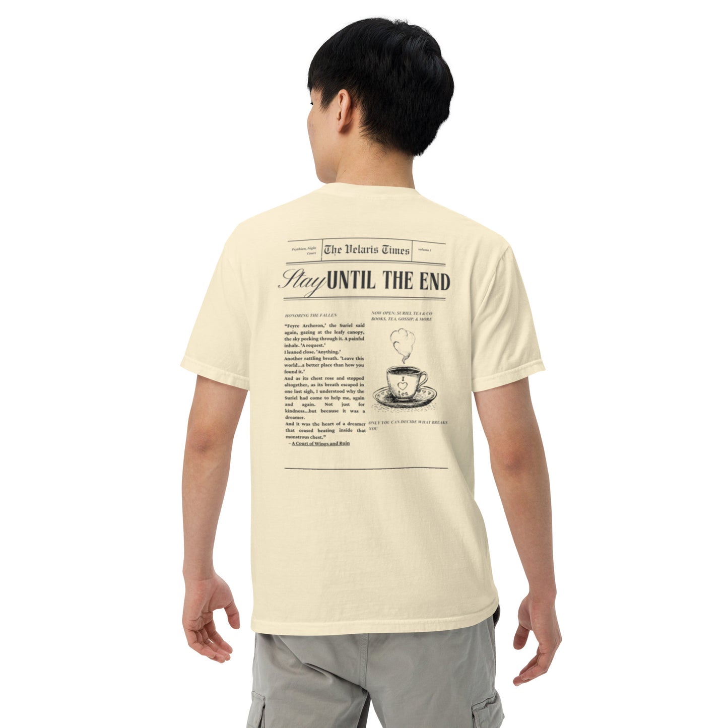 Volume 1 The Suriel -Unisex garment-dyed heavyweight t-shirt