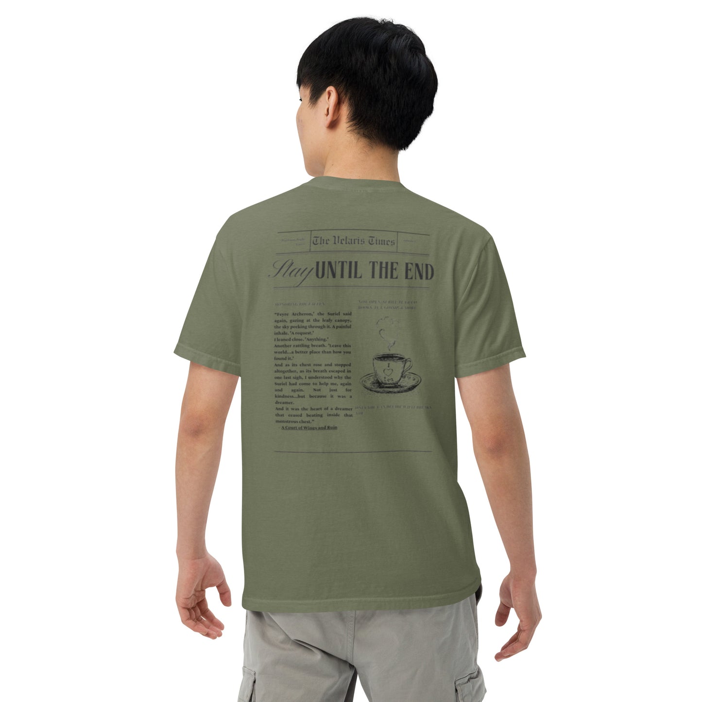 Volume 1 The Suriel -Unisex garment-dyed heavyweight t-shirt