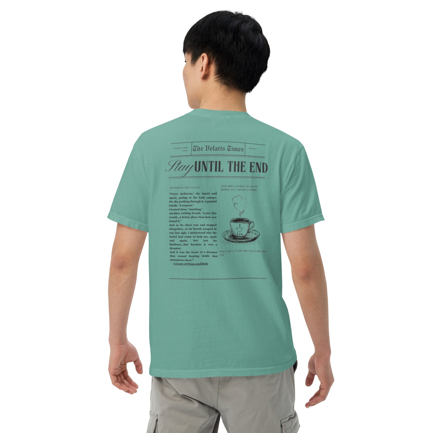 Volume 1 The Suriel -Unisex garment-dyed heavyweight t-shirt