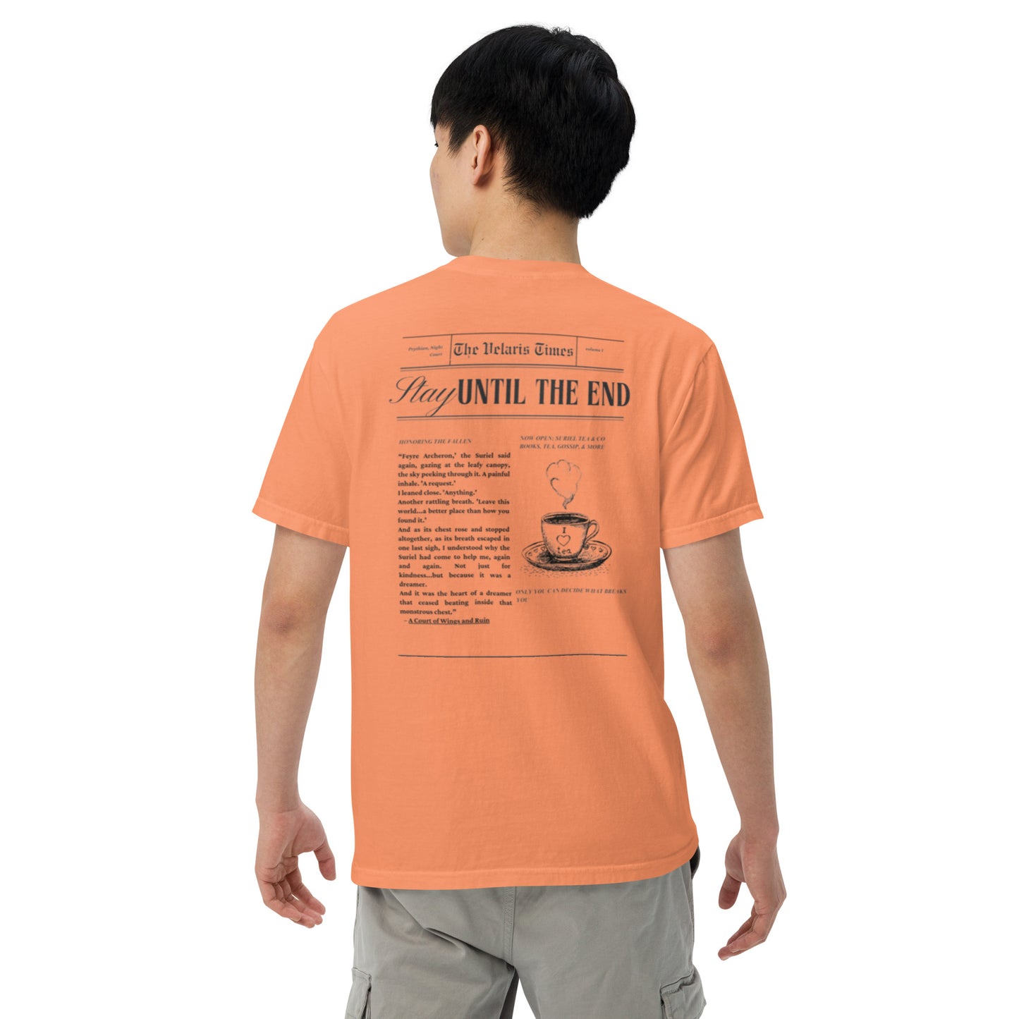 Volume 1 The Suriel -Unisex garment-dyed heavyweight t-shirt