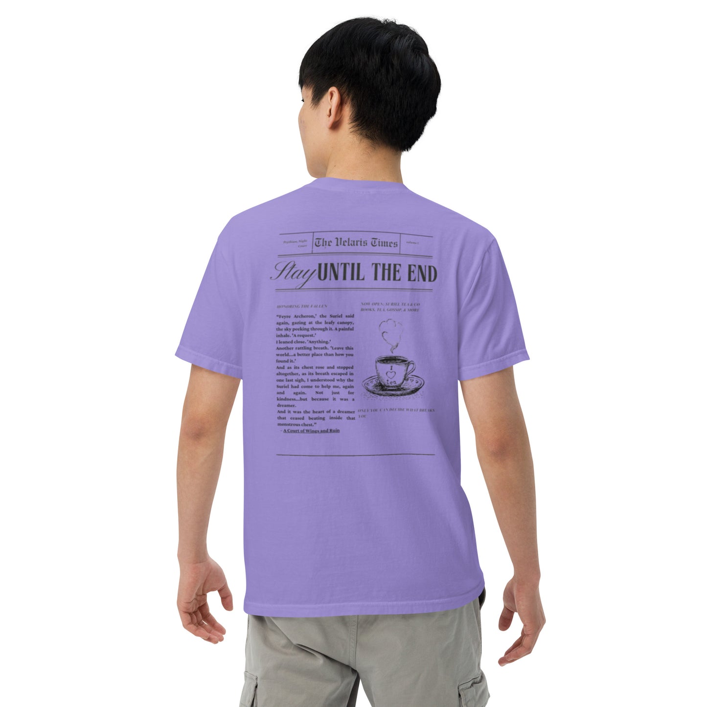 Volume 1 The Suriel -Unisex garment-dyed heavyweight t-shirt